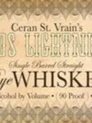 Taos Lightning 15 YO Cerna St Vrains single barrel straight rye whisky 90 proof New Mexico USA