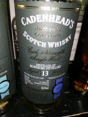 Cadenhead's Bowmore 13 Distilled 2001