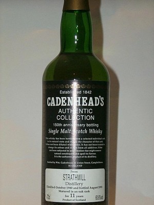 Strathmill  Cadenhead's 11 years old