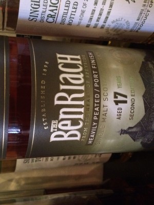 BenRiach Heavily Peated/Port Finish 17 years Second Edition