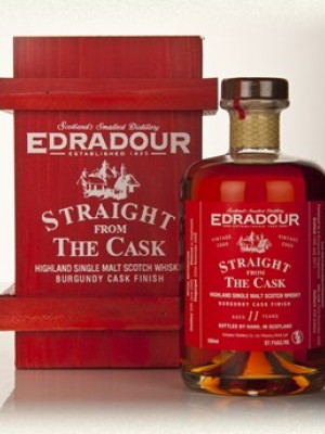 Edradour 11 Year Old 2000 Burgundy Finish Straight From The Cask