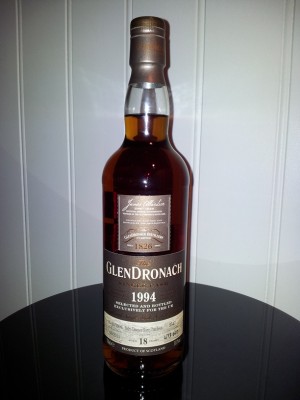 GlenDronach 1994/2013 18 Year Old PX sherry puncheon cask #3547