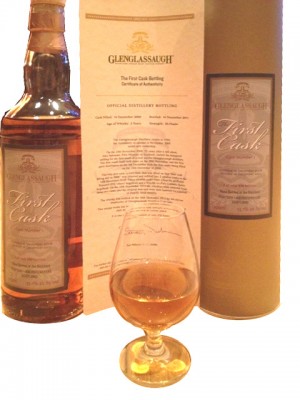Glenglassaugh 3 years old - The Fist Cask