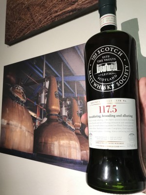 Cooley SMWS 117.5 (22 year - September 1991) "Smouldering, brooding and alluring" - Refill Sherry Hogshead - 55.5% ABV