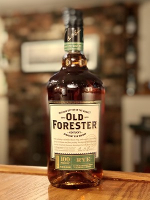 Old Forester Kentuck Straight Rye Whisky 100 Proof