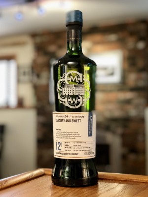 Highland Park SMWS 4.346 (12 year - Oct. 2009) "Savoury and sweet" - After 8 years ex-bourbon hogshead, transferred to a 1st-fill ex-bourbon barrel - 62.9% ABV