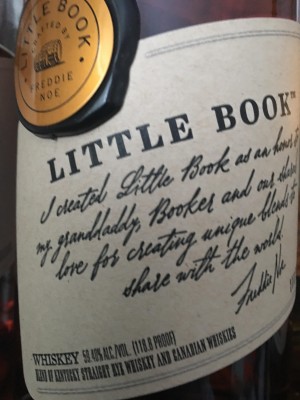 Jim Beam LITTLE BOOK CHAPTER 02 2018 Blend of 8 YO Kentucky Straight Rye, 40 YO Canadian Whisky, and 13 YO Canadian Rye 59.4% abv 