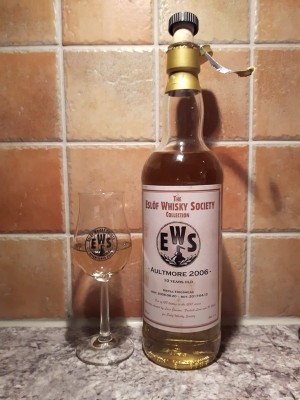 Aultmore 2006. 10 Y O Refill Hogshead. Eslöf Whisky Society Collection.