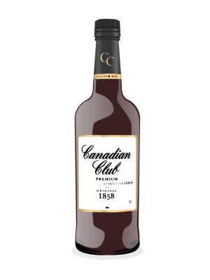 Canadian Club Limited Edition Black Bottle (Distilled 1983)