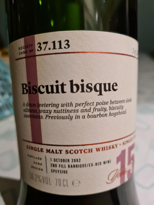 Cragganmore SMWS 37.113 Biscuit Bisque