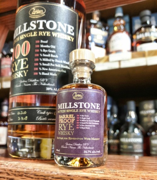 Zuidam MIllstone Barrel Proof Rye Whisky KWM Exclusive