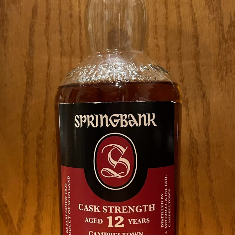 Springbank 12 Year Old Cask Strength