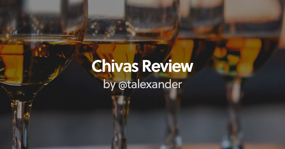 Review of Chivas Regal 12 Year Old bottled 1970s by @talexander