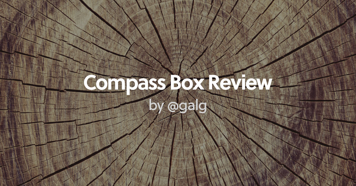 Review of Compass Box Oak Cross by galg Whisky Connosr