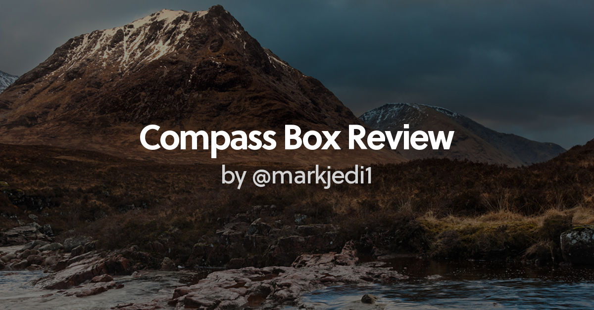 Review of Compass Box Orangerie by markjedi1 Whisky Connosr