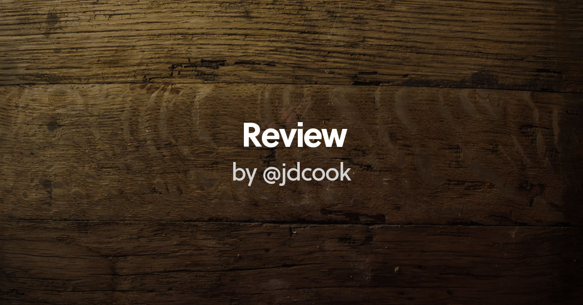 Review of Trappers Hut 9 year old IB Tasmanian Distillery by jdcook