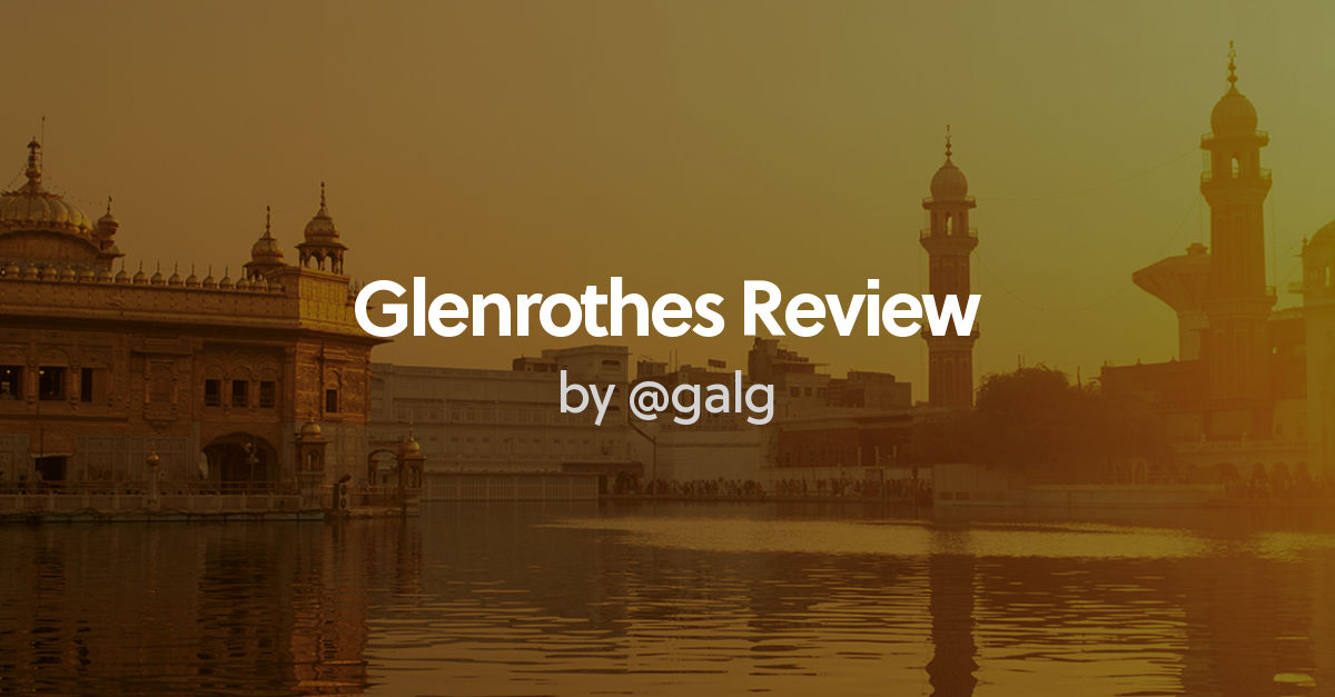 Review of Glenrothes 10 yo, 2006 cask 5469 Abbey Whisky 10th