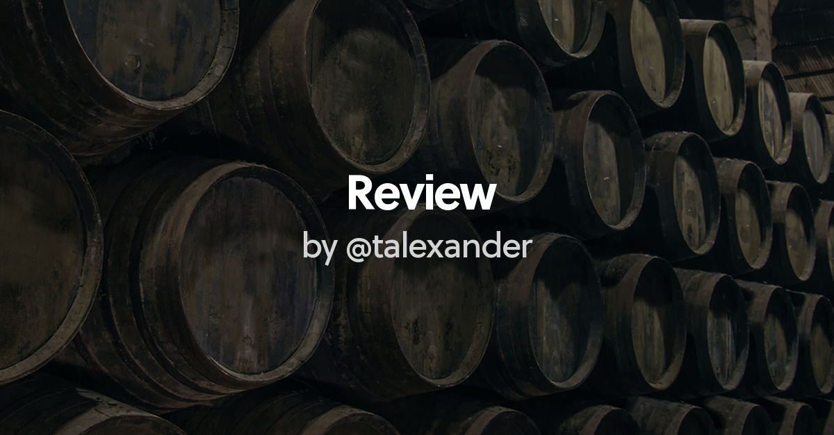 Review of Orphan Barrel Barterhouse 20 Year Old by talexander Whisky