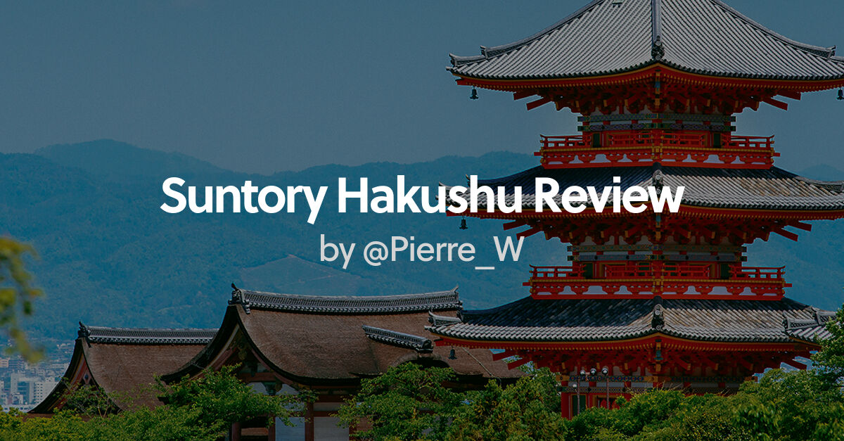 Review of Suntory Hakushu Sherry Cask 2014 by @Pierre_W - Whisky