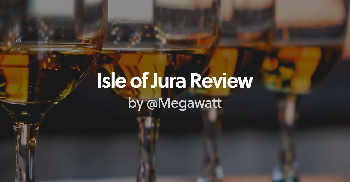 Review of Isle of Jura 10 Year Old / Origin / Half Bottle by Megawatt