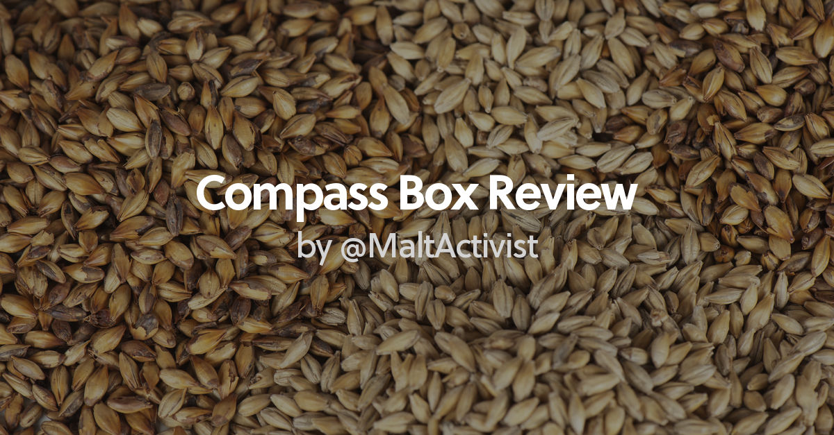 Review of Compass Box Orangerie by MaltActivist Whisky Connosr