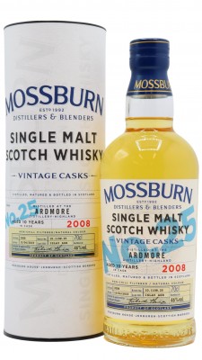 Ardmore Mossburn Vintage Cask Batch #25 2008 10 Year Old
