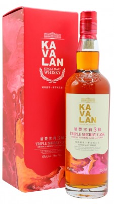 Kavalan Triple Sherry Cask Single Malt Taiwanese