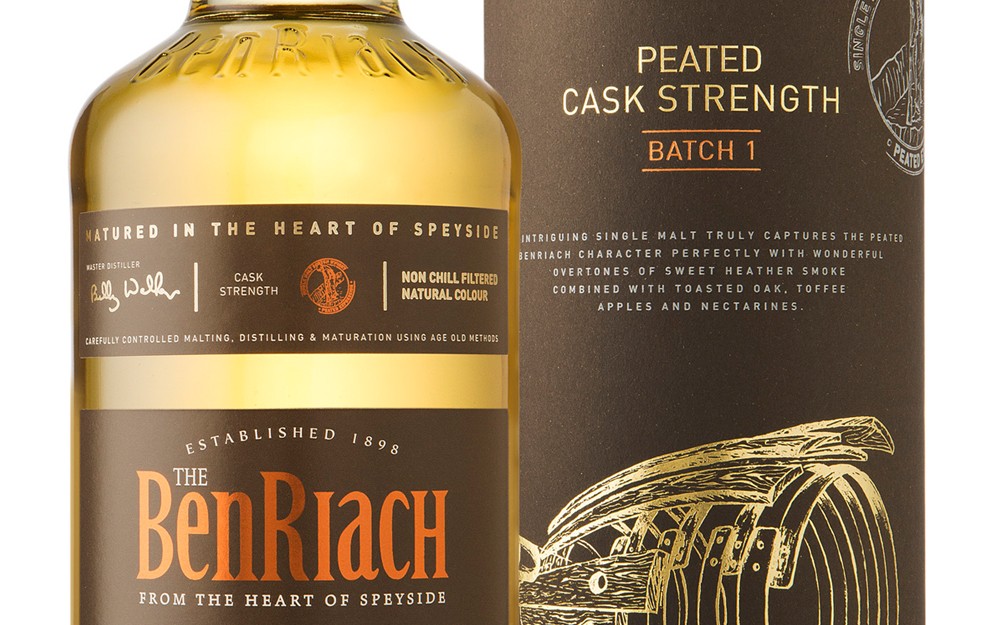 BenRiach releases a cask strength peated edition to expand its core range 