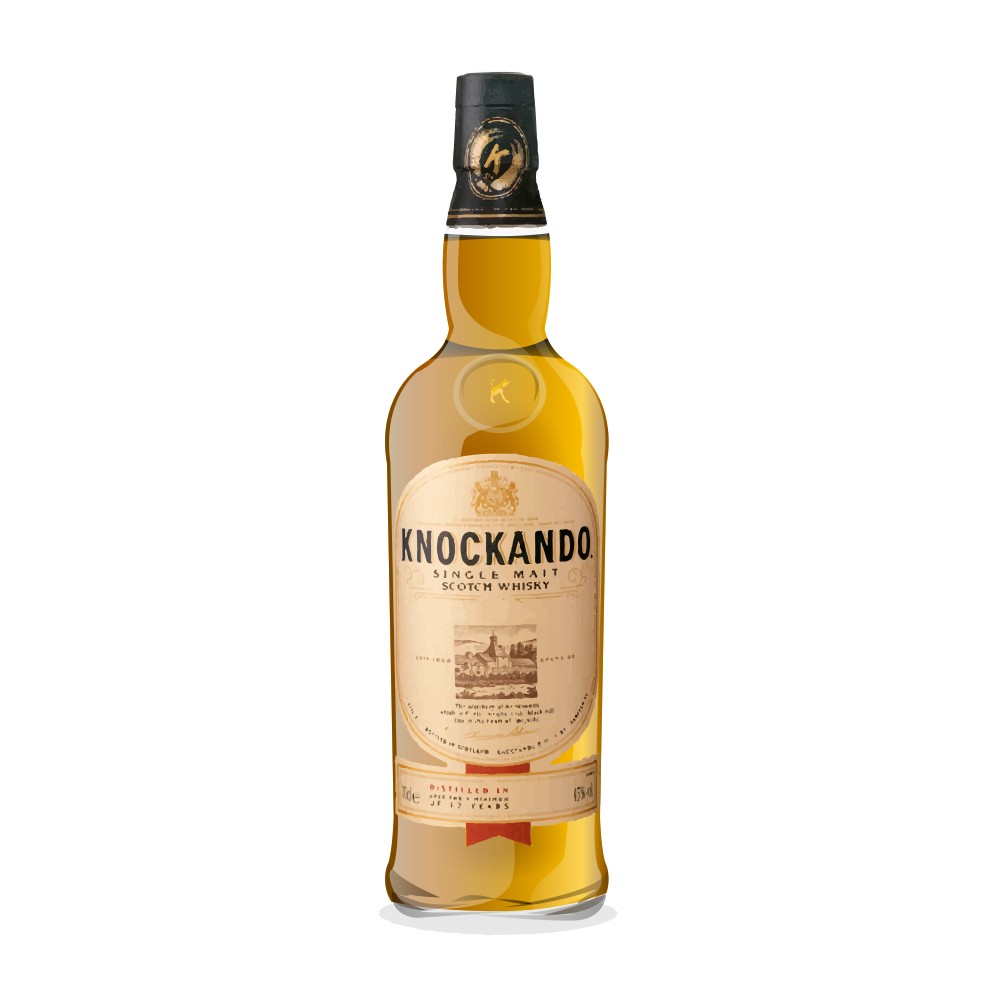 KNOCKANDO 18年 シングルモルトウイスキー 700ml レア Amazon.co.jp: ノッカンドゥ 18年 スローマチュアード シングルモルト