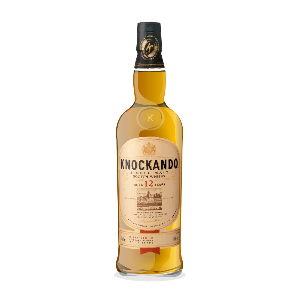 ノッカンドゥ12年　1995 シングルモルトウイスキー 楽天市場】ポイント3倍 ノッカンドゥ 12年 43度 並行 箱付 700ml 包装