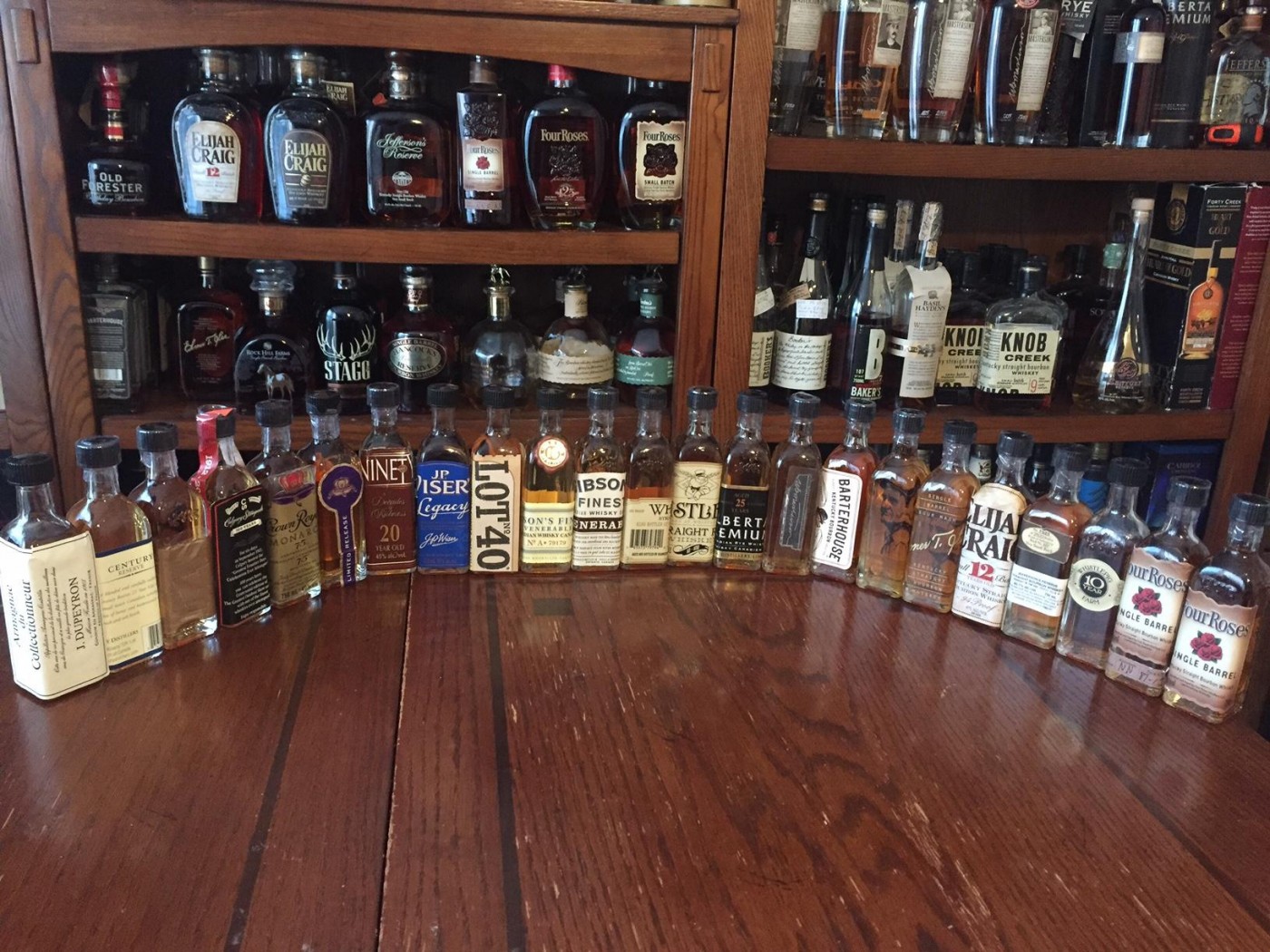 Sample bottles Whisky Connosr