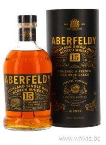 Aberfeldy 15 Year Old Limited Edition Batch 2919