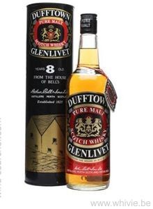 Dufftown Glenlivet 8 Year Old bottled 1970s 75.7cl