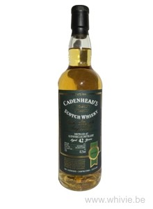 Glenfarclas 42 Year Old 1973 Cadenhead’s Authentic Collection