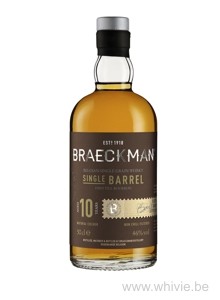 Braeckman  10 Year Old Single Malt Single Barrel