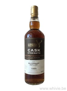 Miltonduff 21 Year Old 1994 Gordon & Macphail Cask Strength