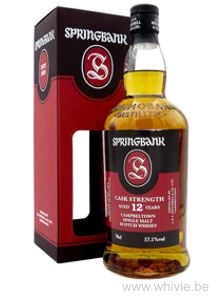 Springbank 12 Year Old Cask Strength