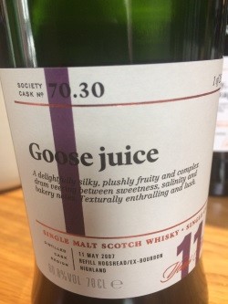 Balblair 70.30 Goose Juice 11 years old