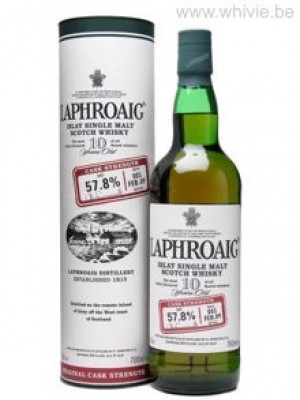 Laphroaig 10 Year Old Cask Strength Batch 001