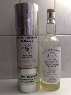 BenRiach 12 yo 94/06 Heavily Peated Signatory