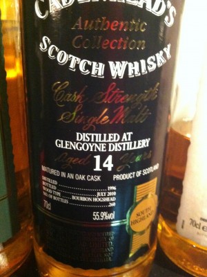 Cadenhead's Glengoyne 14 years