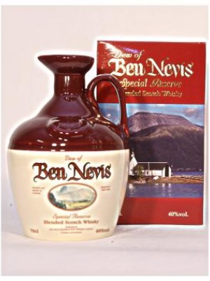 Ben Nevis Special Reserve, ceramic decanter