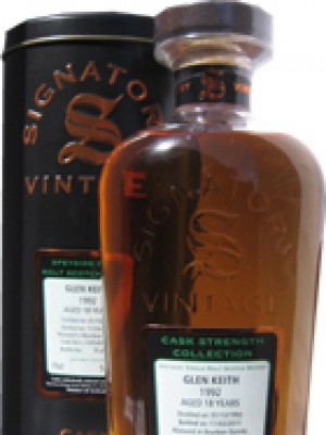 Glen Keith Signatory Cask Strength Collection (18 yrs, 59%)