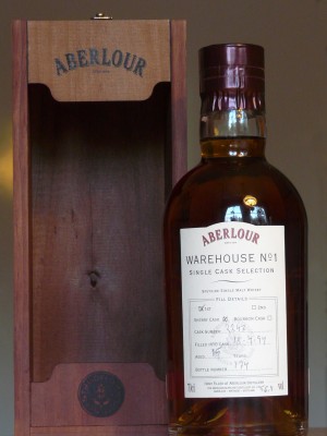 Aberlour 15 Year Single cask Sherry (at distillery)