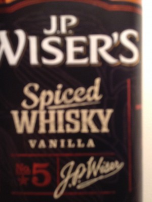 J.P. Wiser's No. 5 Spiced Whisky Vanilla 86 Proof