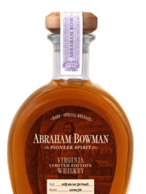 A. Smith Bowman Distillery Abraham Bowman 18yo Bourbon Whiskey - 138.6 prf