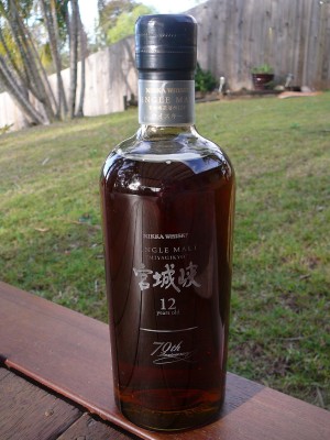 Nikka Miyagikyo Miyagikyou 12 year old 70th anniversary