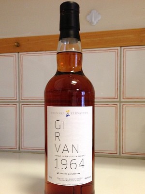 Girvan 1964 Svenska Eldvatten Sherry Butt #G6411473 