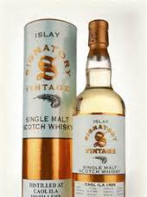 Caol Ila 9 year (Dstl'd Nov. 22nd, 1999, Btl'd Sep. 30th, 2009) Signatory bottling. Hogshead Cask # 3/1057. Bottle # 161 of 449. 43% ABV