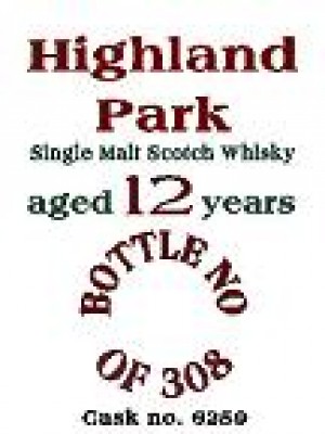Highland Park 13 year old  - Bladnoch forum bottling